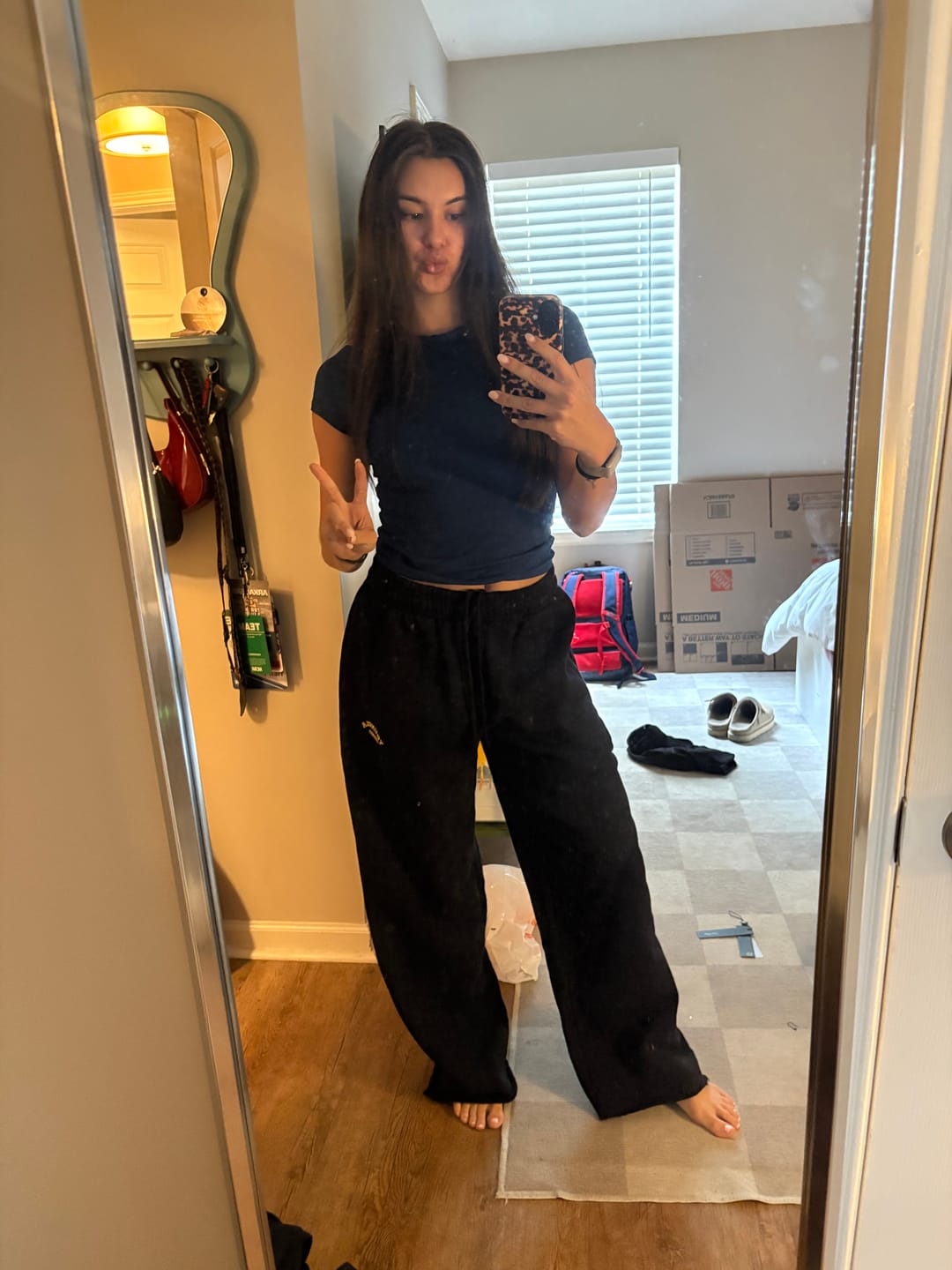 Customer photo review of W2241 - P.E. Rawcut Sweats