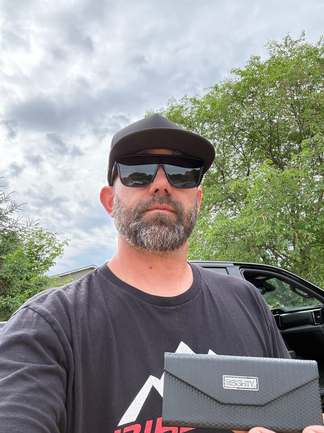 Customer photo review of 80Eighty® Polarized Murk Sunglasses