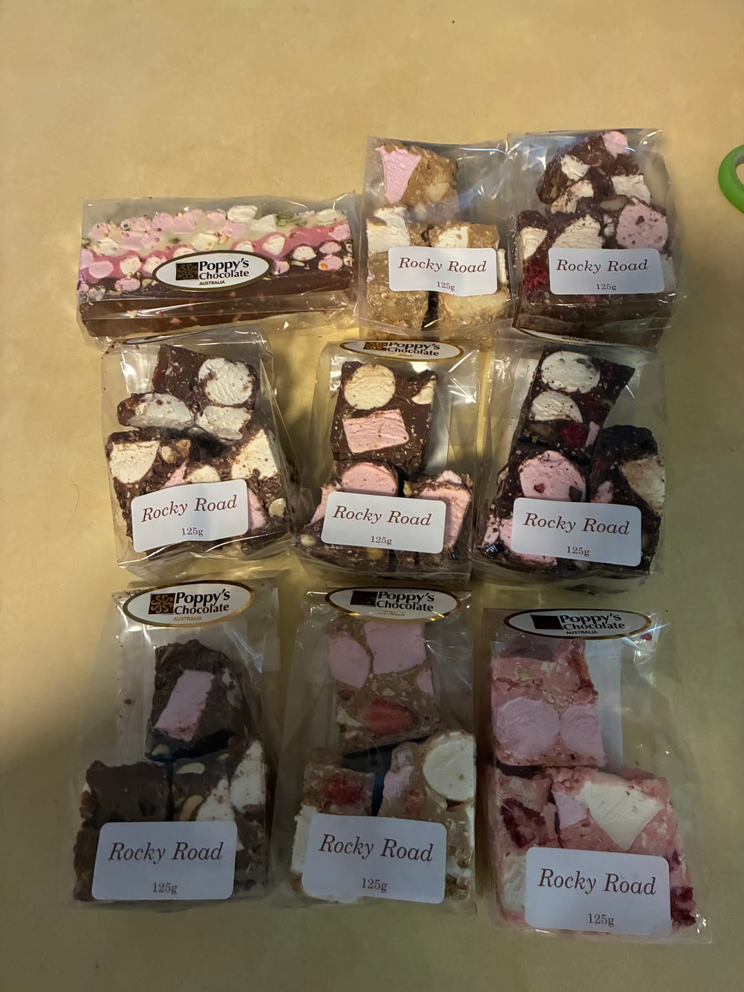 Customer photo review of LIMITED EDITION Rocky Road Week Bundle of 9 - Includes FREE Neapolitan Rocky Road