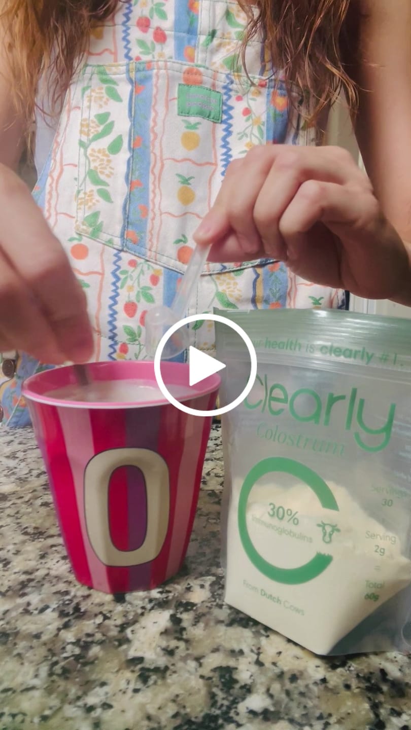Customer video review of Colostrum