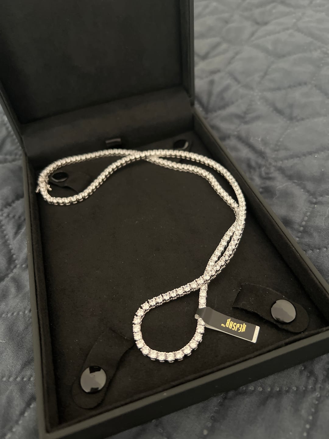 Customer photo review of Tennis Halsband 3mm Lady