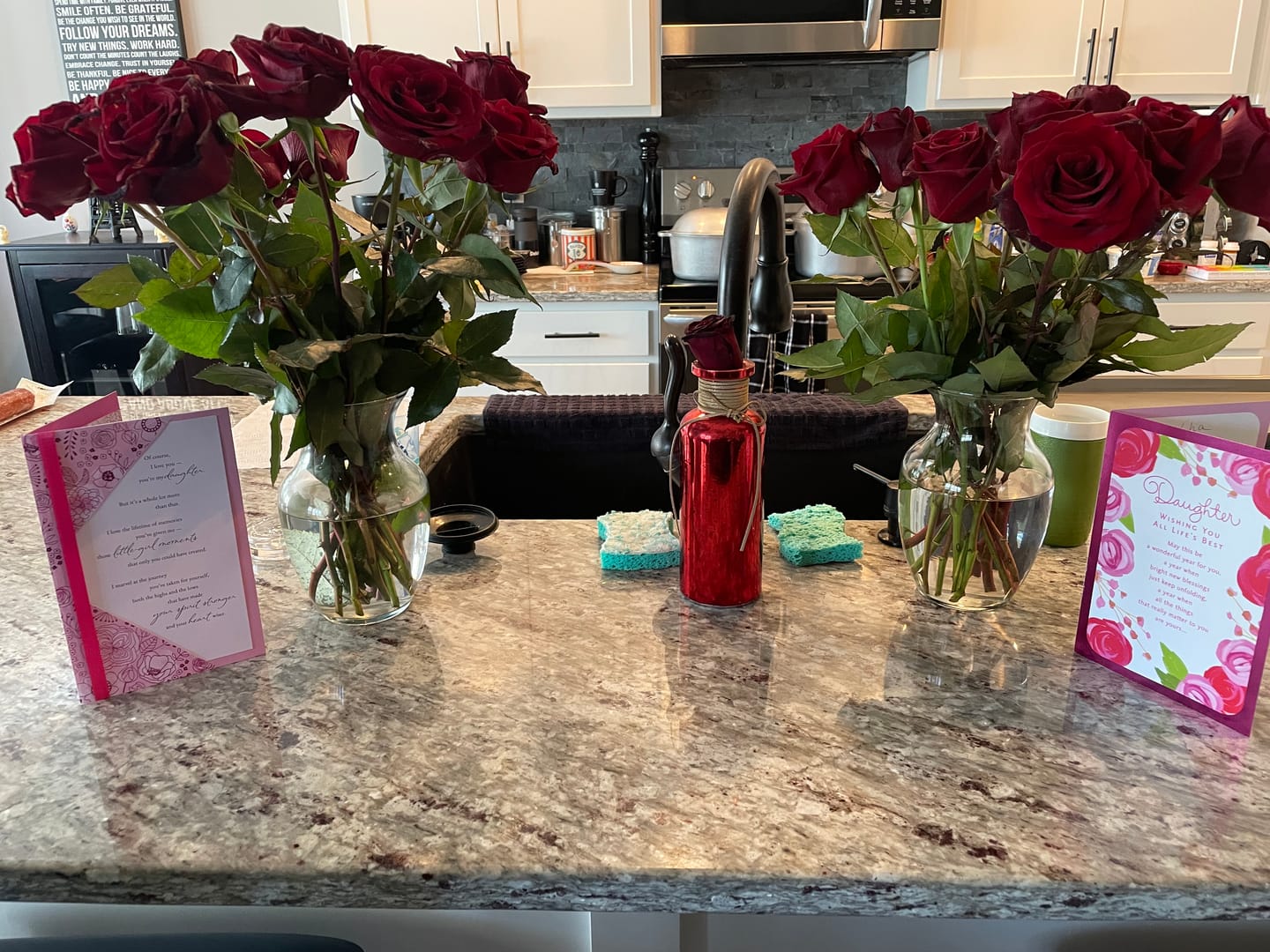 Customer photo review of Black Magic Red Rose