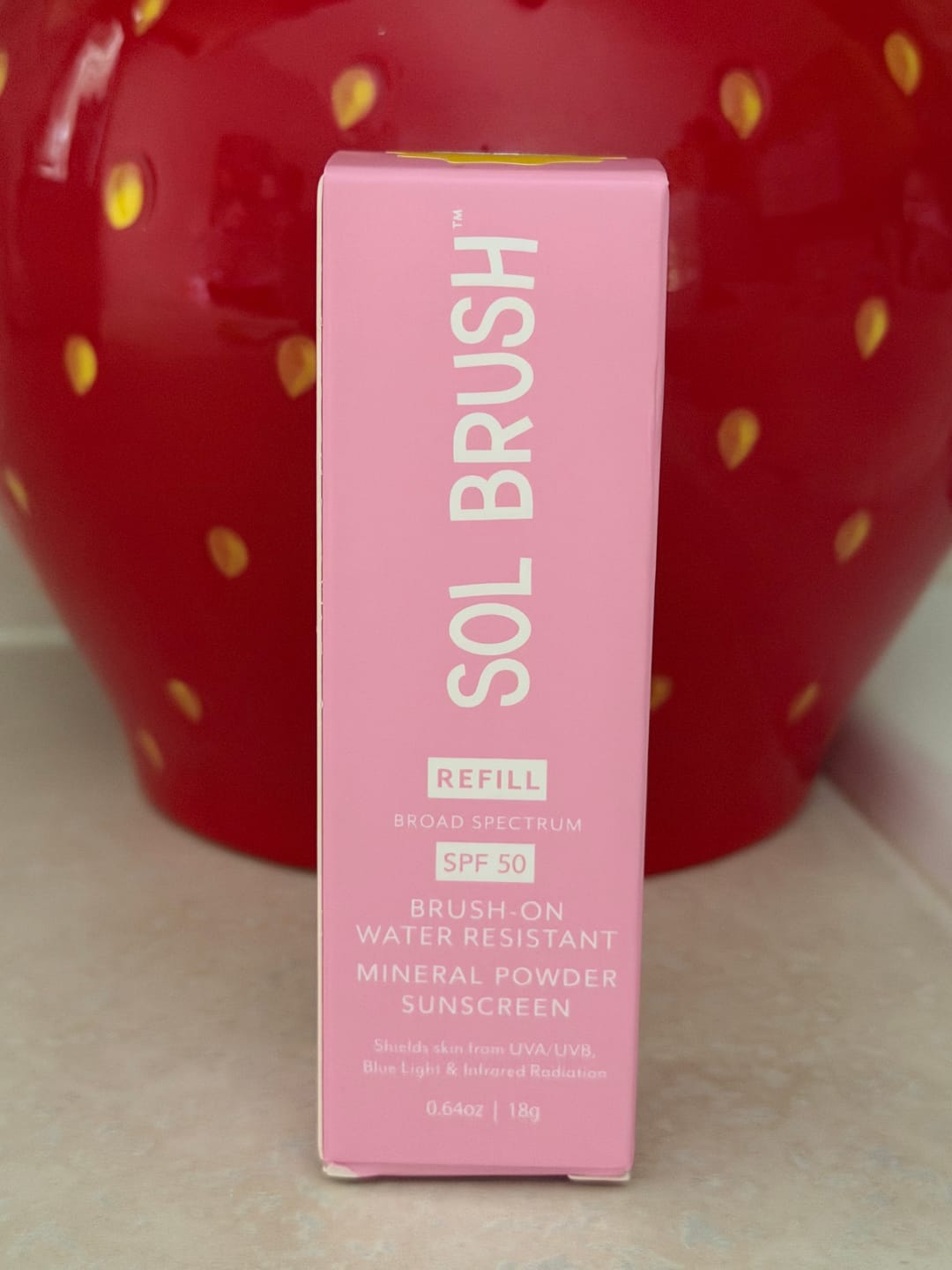 Customer photo review of Sol Brush Refills