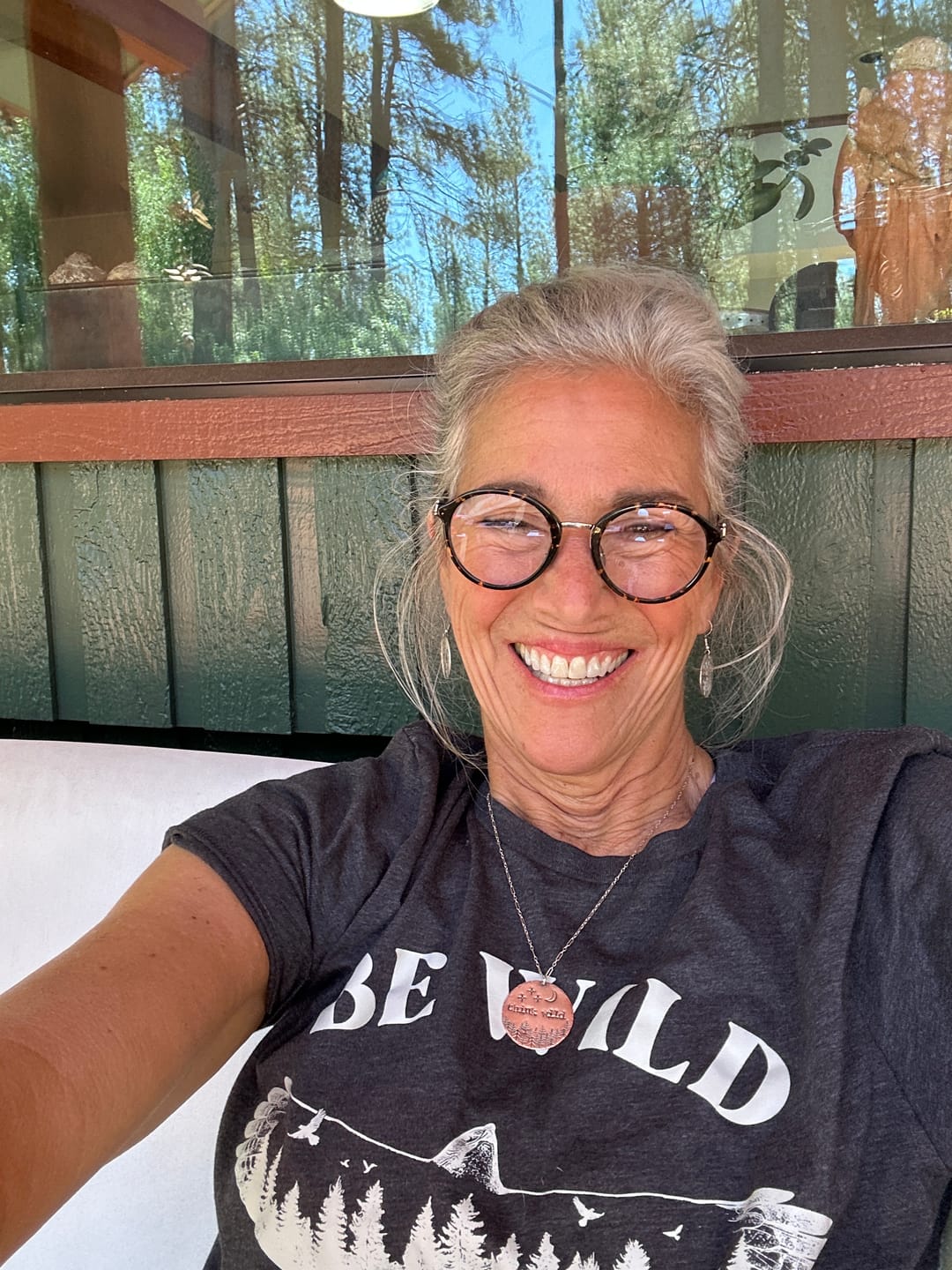 Customer photo review of Be Wild T-shirt