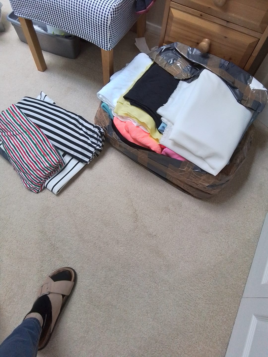 Customer photo review of 30 Metres Jersey Fabric Bundle (2025 RECAP)
