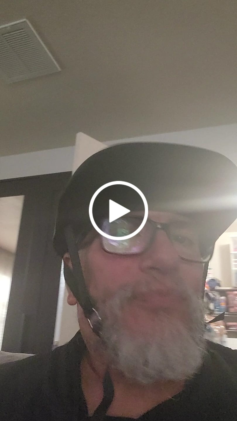 Customer video review of Baseball Cap Style  DOT Motorcycle Helmet
