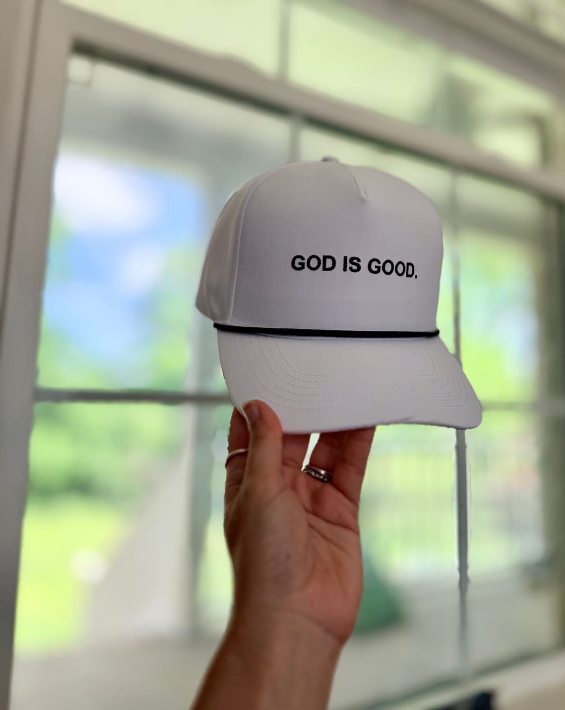 Customer photo review of Panel Rope Hat