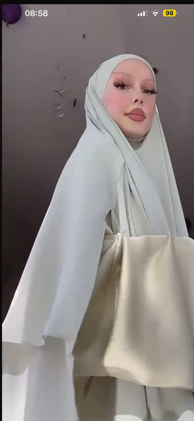 Customer photo review of Doppellagiger Maxi Chiffonkhimar
