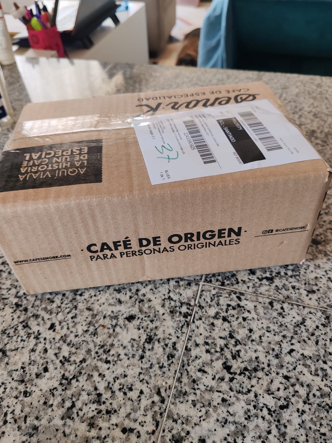 Customer photo review of Colombia | Blend Manizales Bolsa 250 gramos |GRANO ENTERO