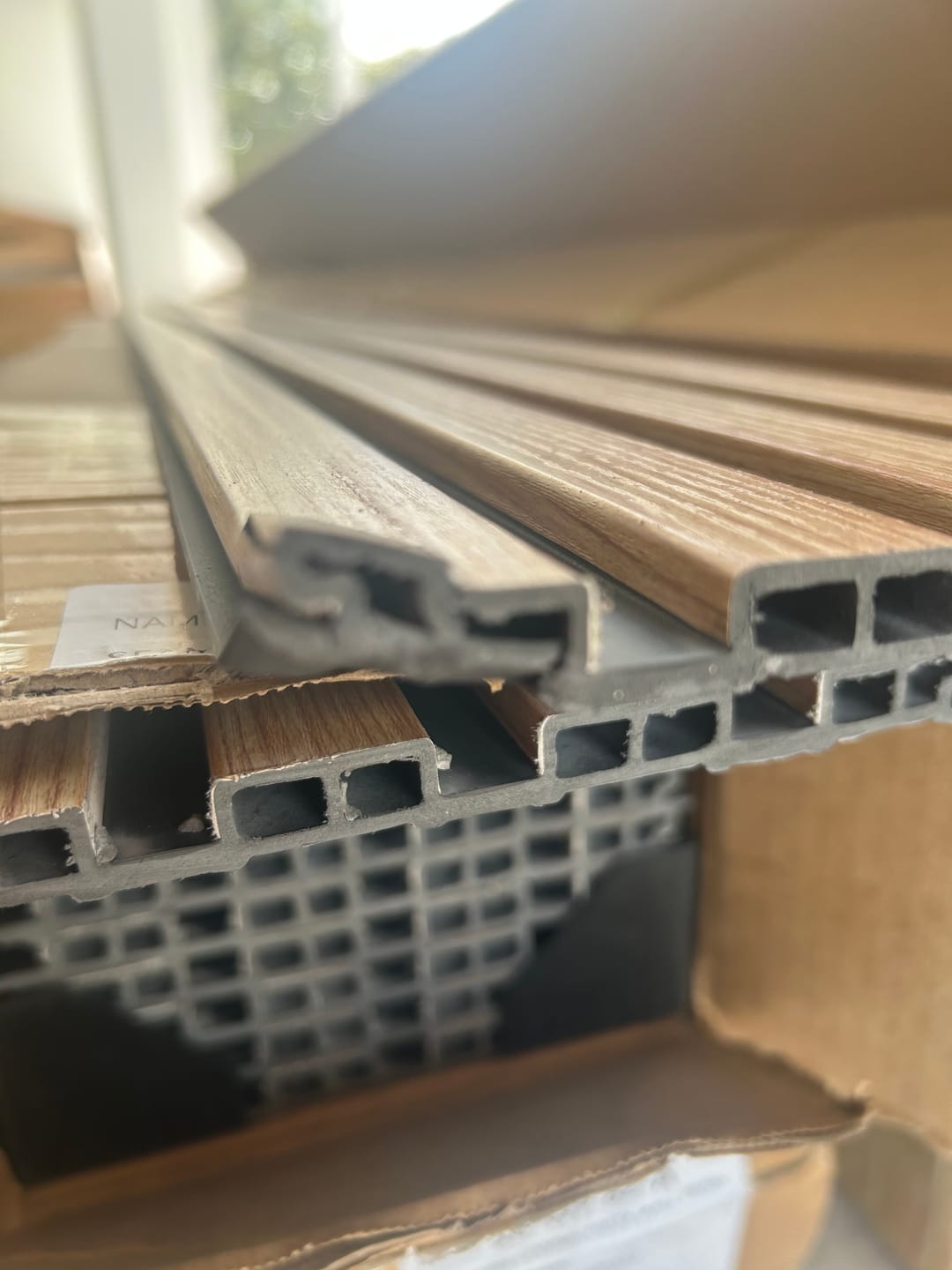 Customer photo review of Outdoor End Trim (Multiple Colours)