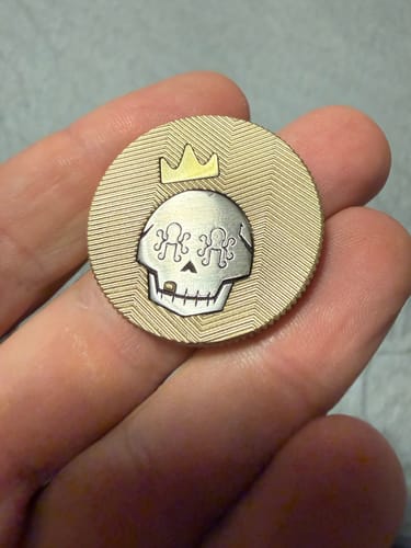 Customer photo review of 💀👑 The Gold Tooth
