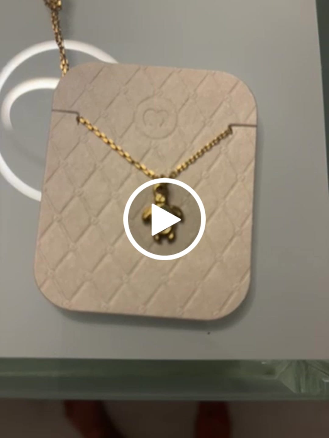 Customer video review of Collar Tortuga Marina