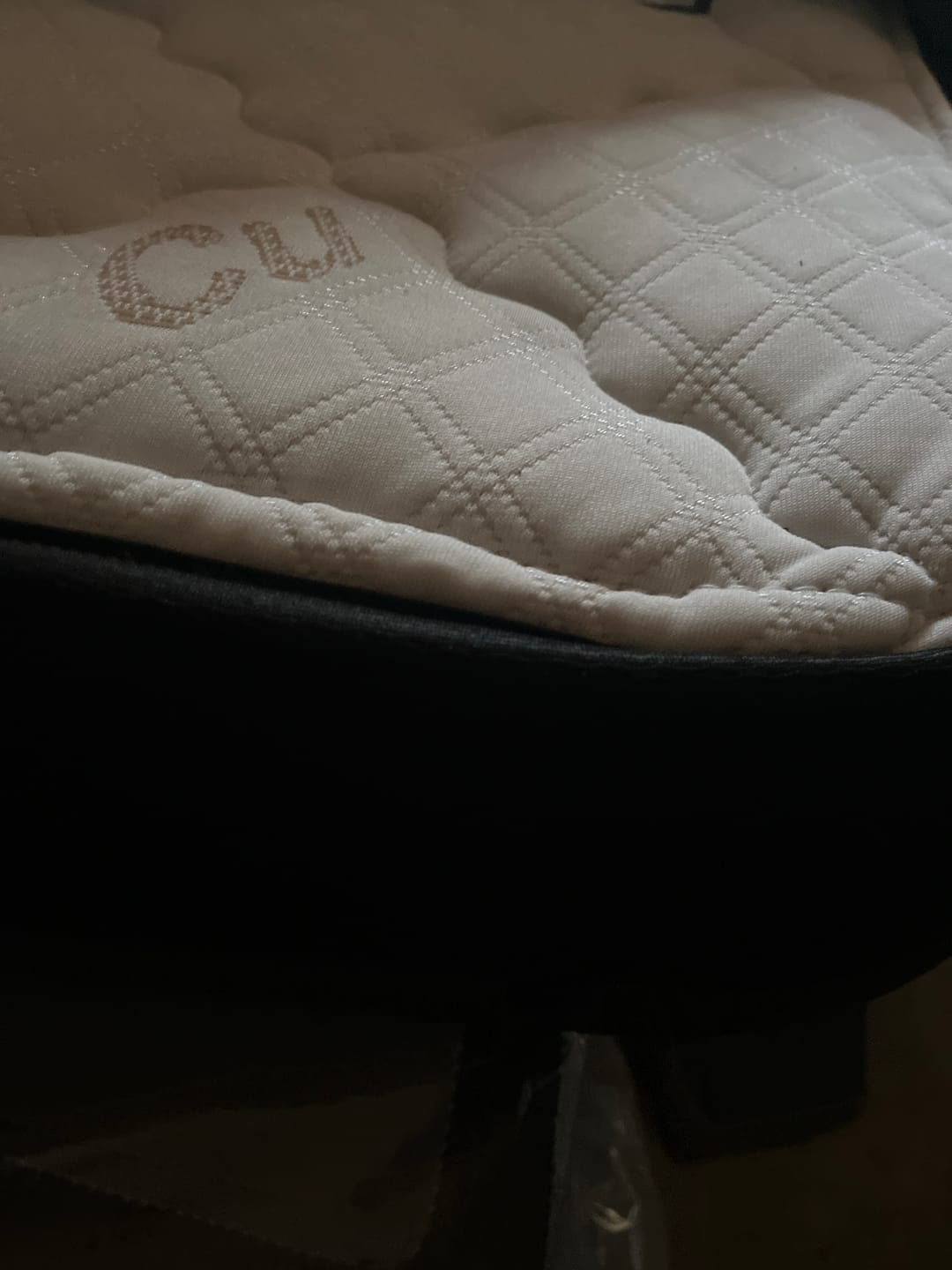 Customer photo review of RFT - UPGRADE TO QUEEN "PEACEFUL SLEEP " ORTHOPEDIC QUILTED FOAM WITH COPPER HYBRID BAMBOO QUILTING. UPGRADE TO STEEL BEDFRAME IF-16F