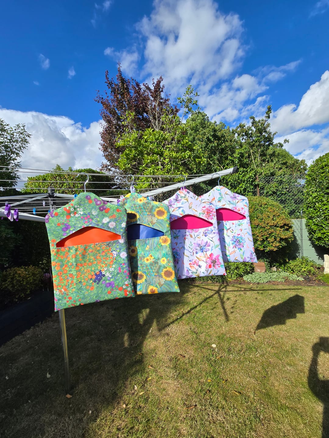 Customer photo review of Klimt Flower Garden Water Resistant Fabric