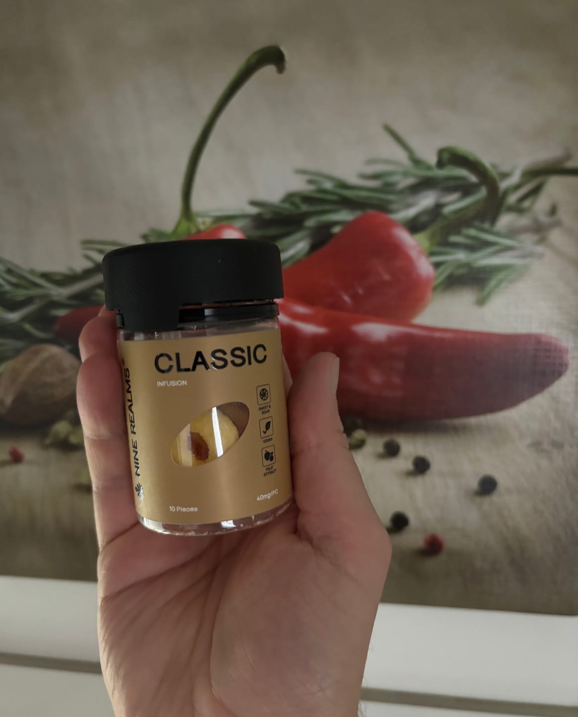 Customer photo review of CLASSIC Gummies
