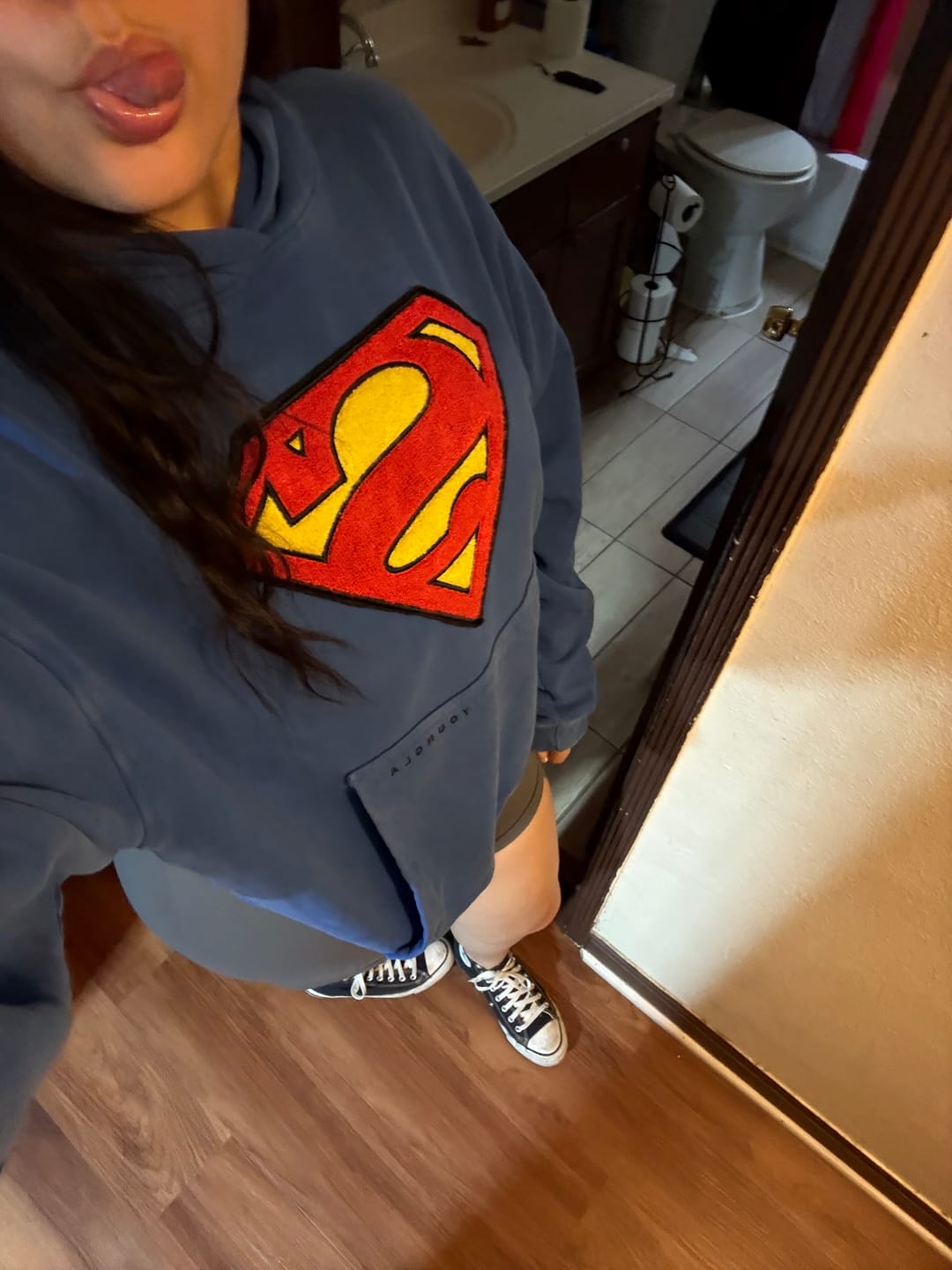Customer photo review of 5079 - Superman Legacy Hoodies