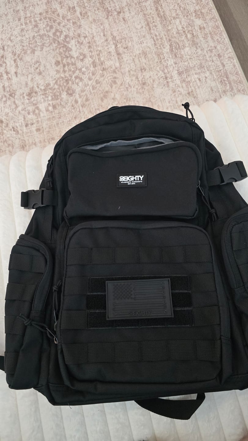 Customer photo review of 80Eighty® Commando Raven Backpack