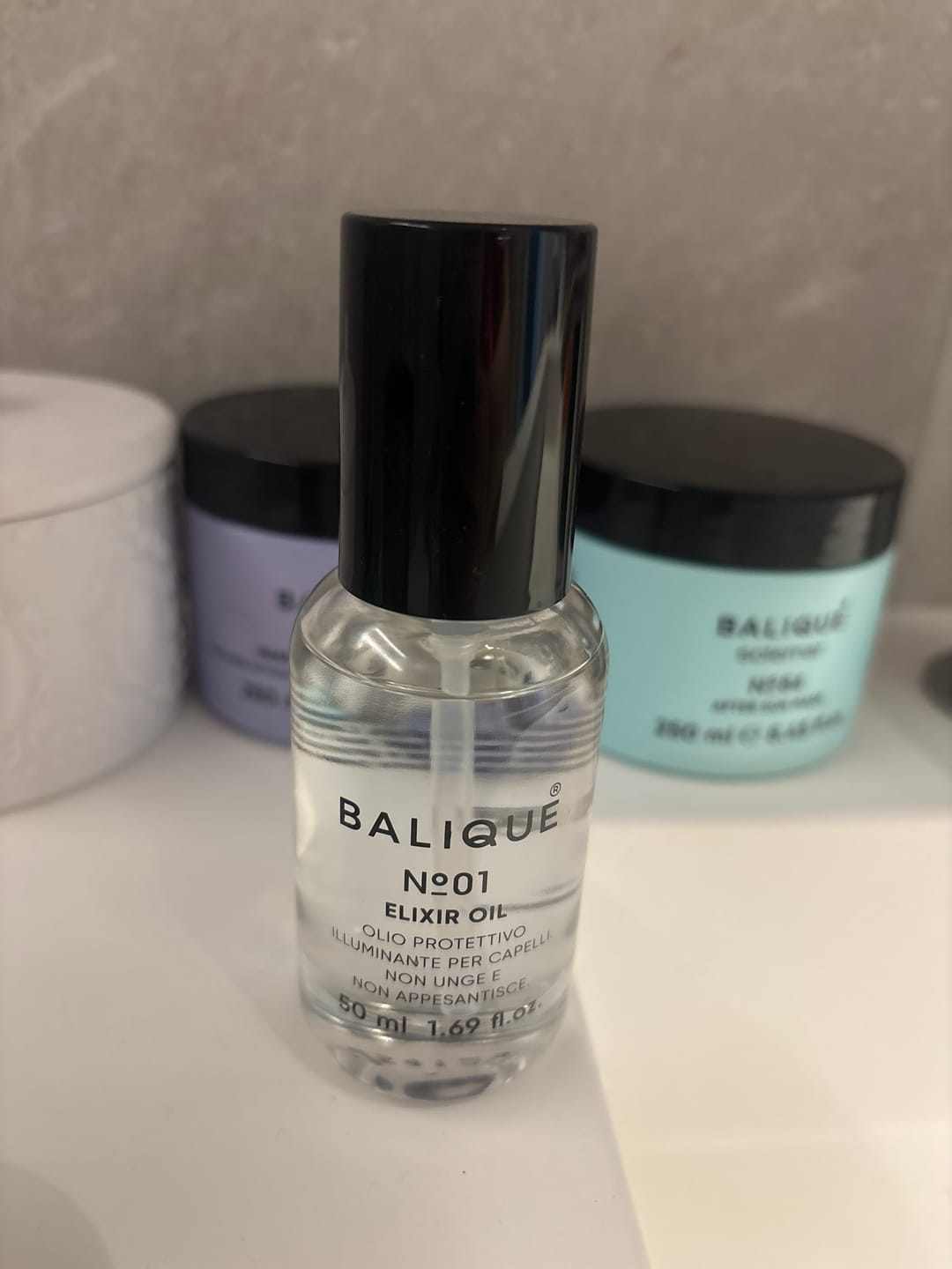 Customer photo review of N°01 - ELIXIR OIL - OLIO PROTETTIVO 50ml