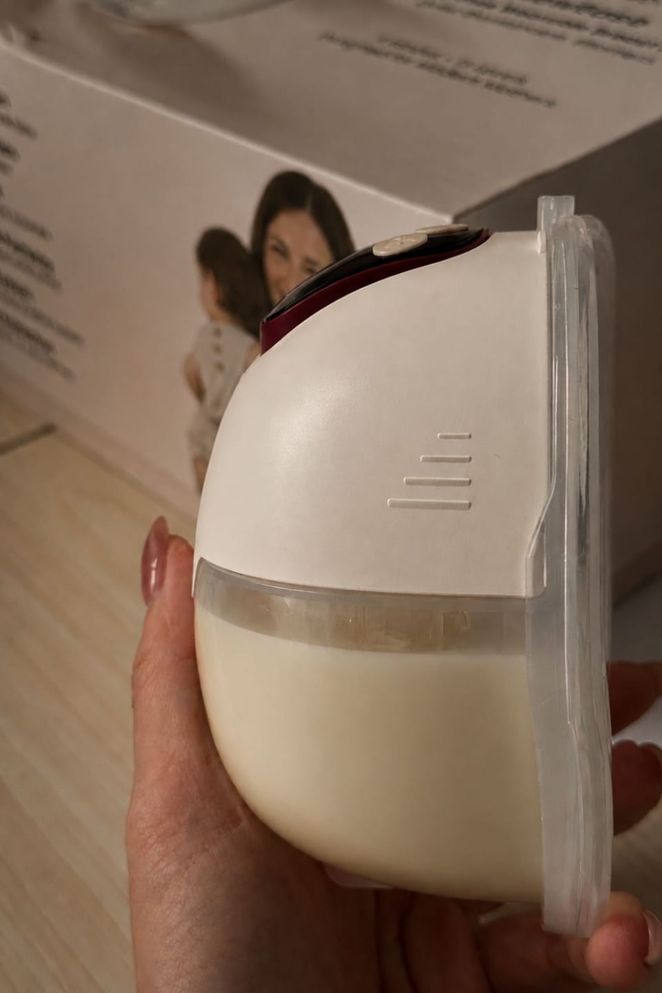 Customer photo review of BabyNera FlowEase™ Double Wearable Breast Pump