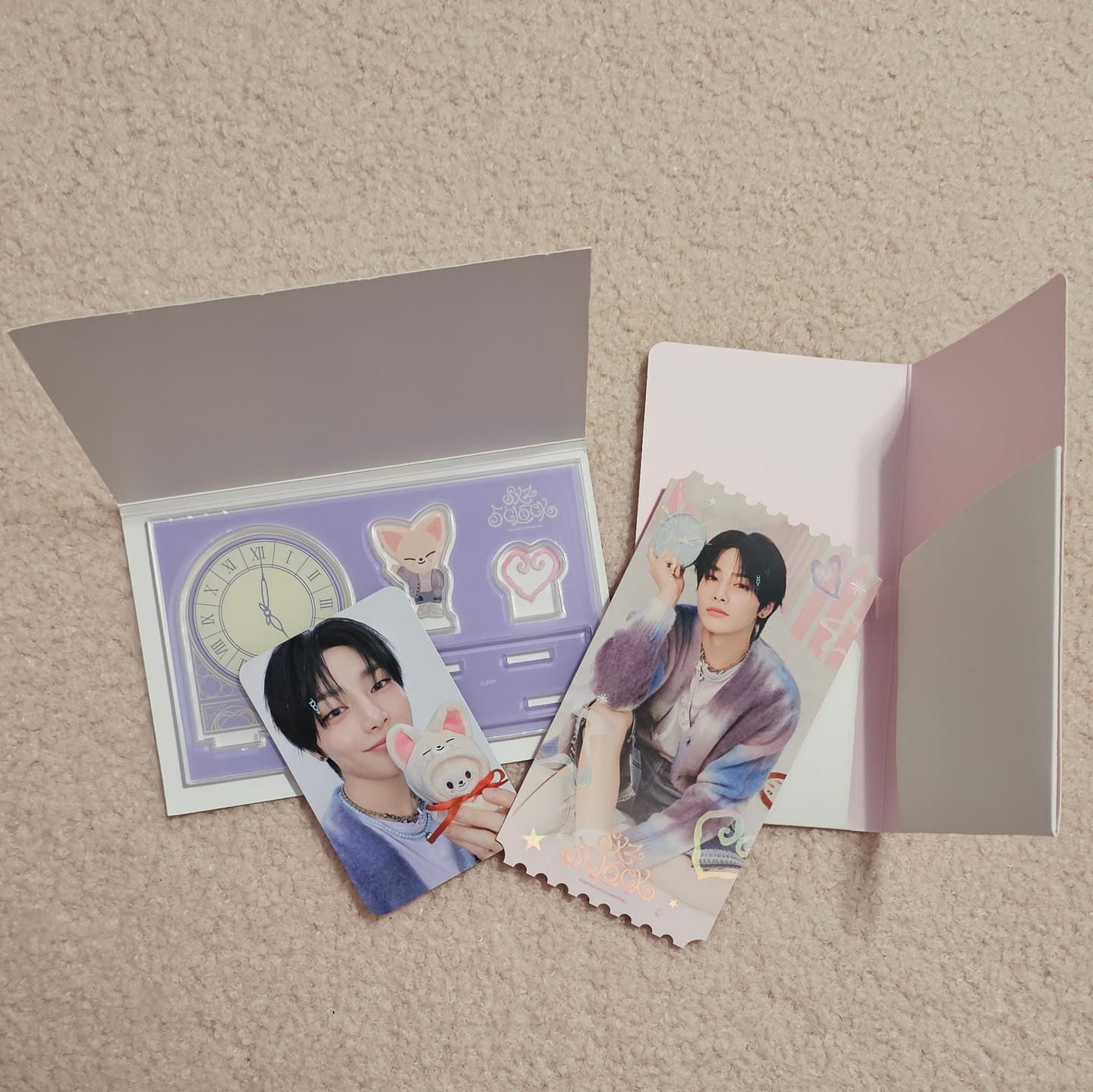 Customer photo review of [BUNJANG] Stray Kids I.N 5'o clock MD Bundle Set / 스키즈 스트레이키즈 아이엔 엠디 5'o clock 판매합니다!!!