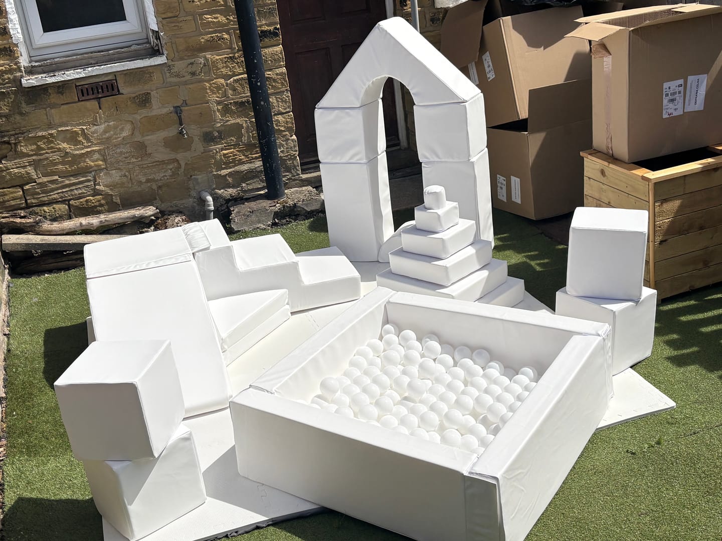 Customer photo review of Stacking Cubes
