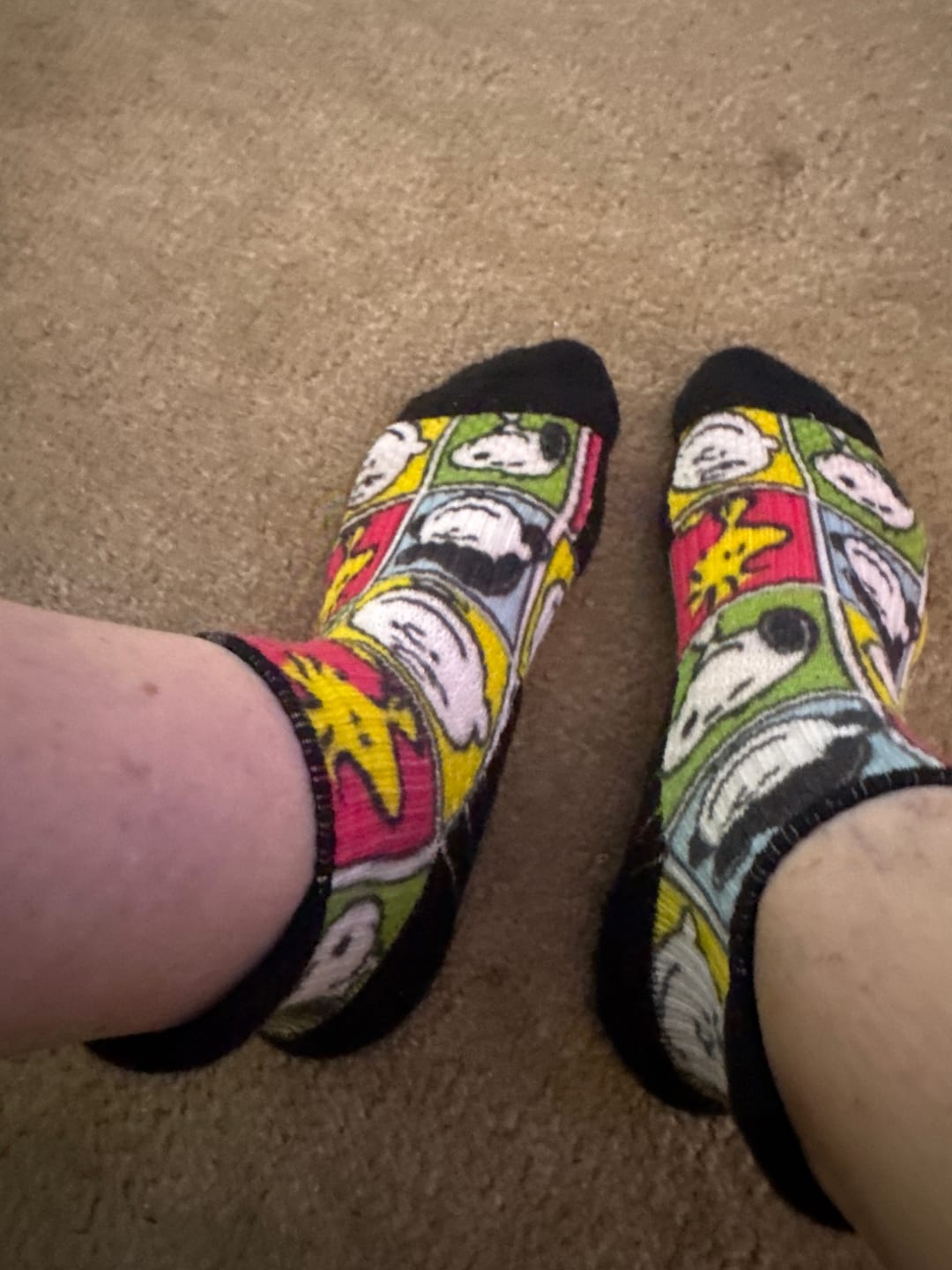 Customer photo review of The Gang Ankle Compression Socks