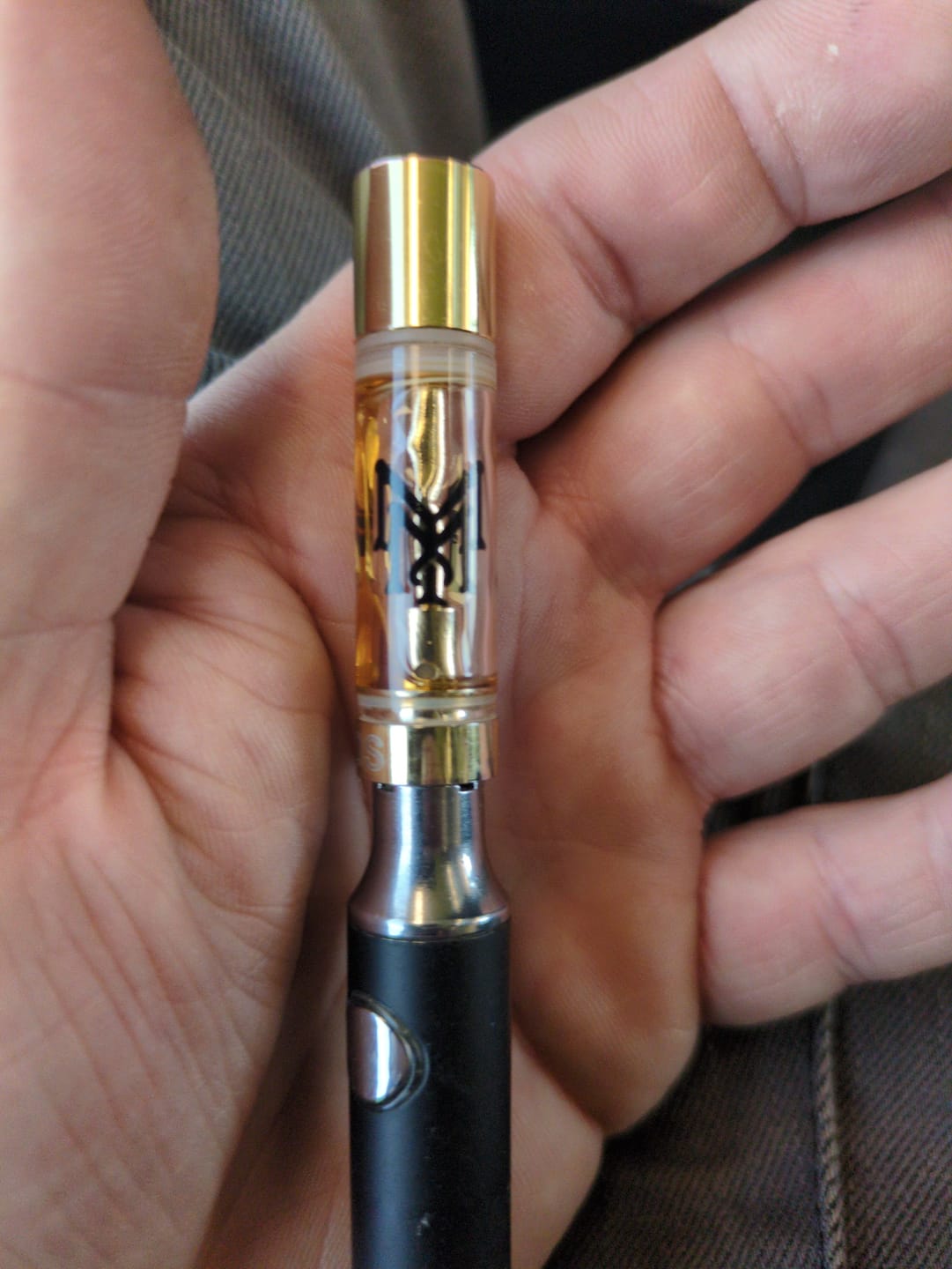 Customer photo review of MUHA Meds THCa 510 Cartridge - 2G