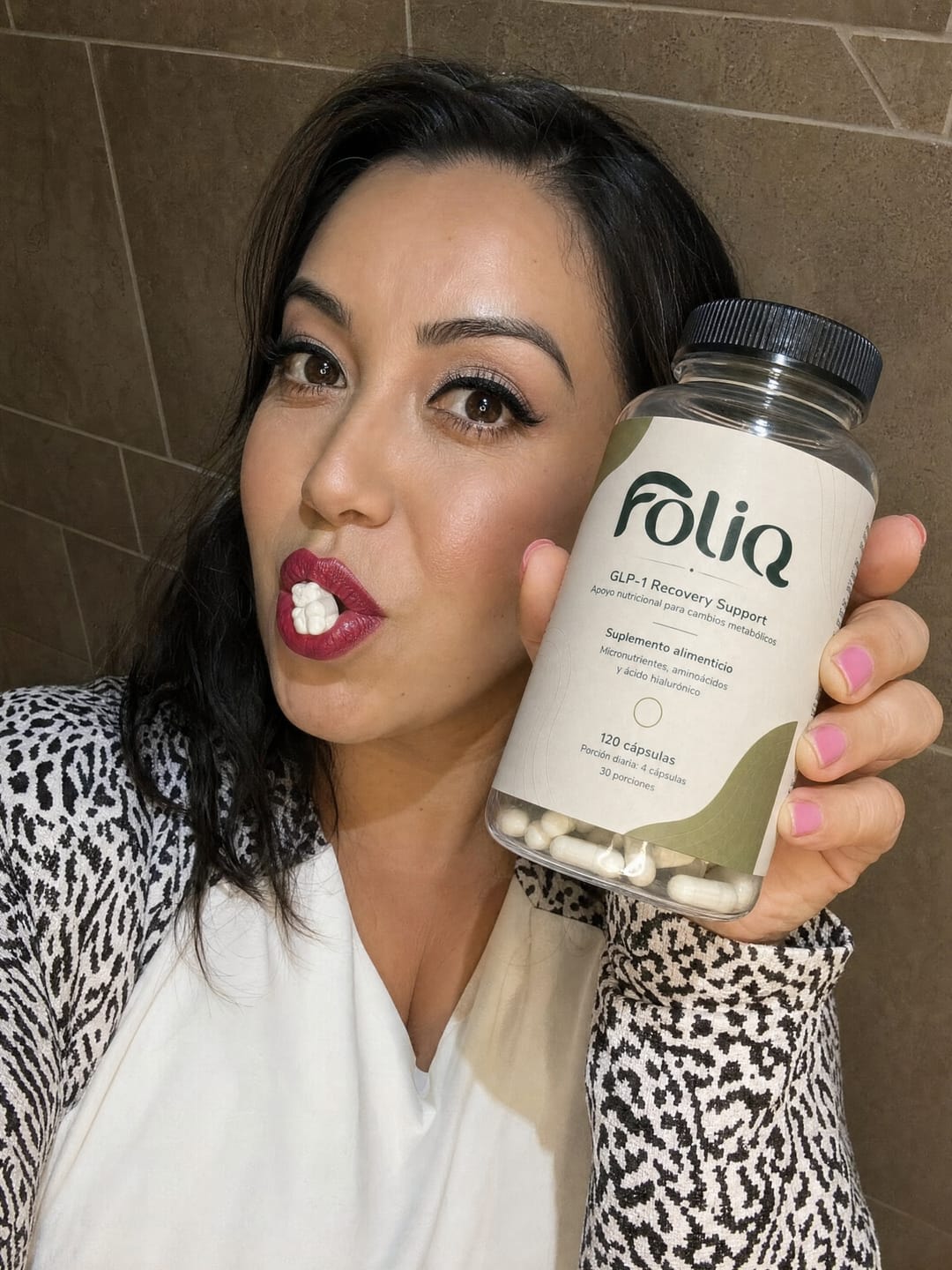 Customer photo review of FOLIQ® Recovery™ – Protocolo de Recuperación Capilar GLP-1