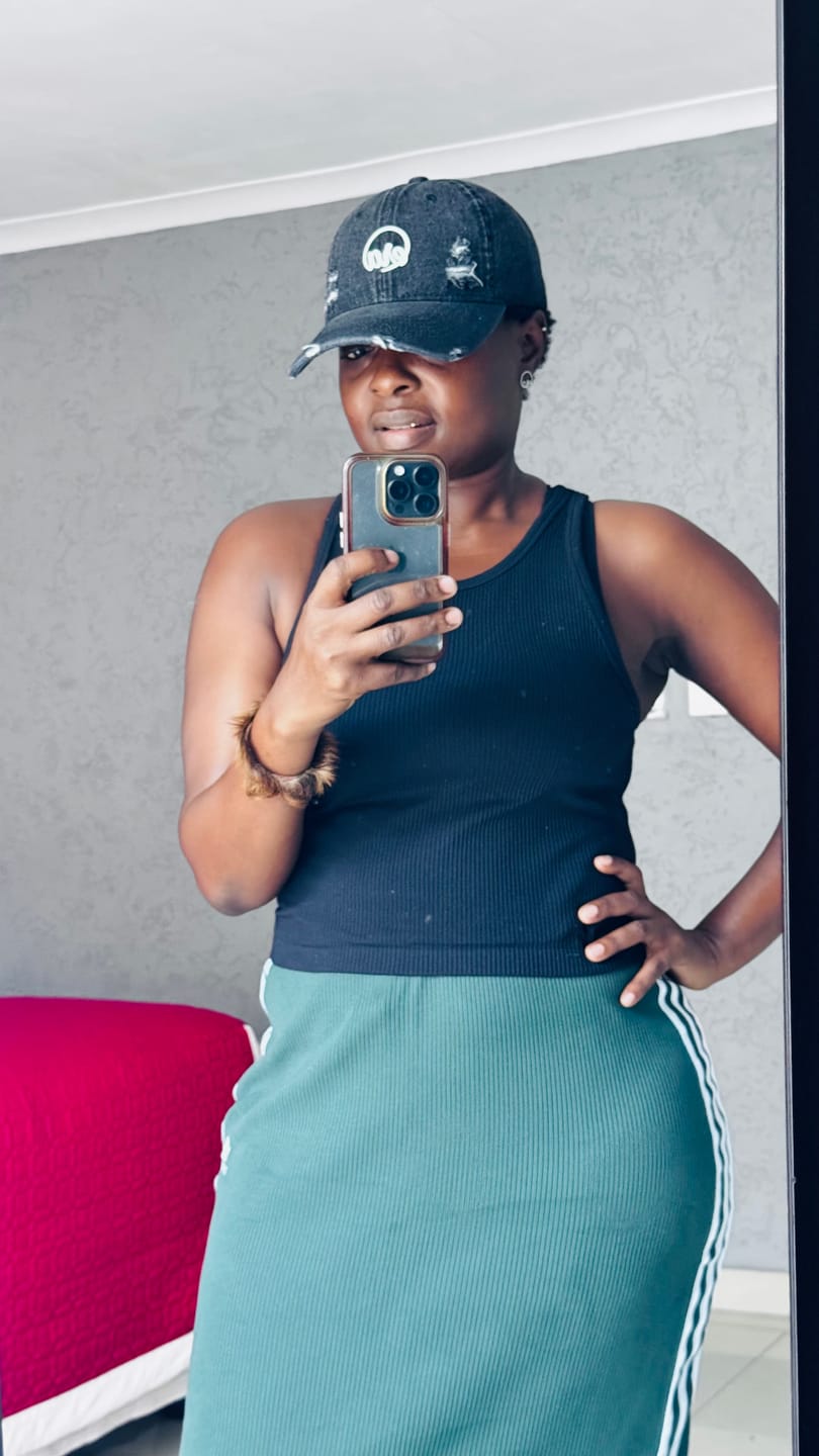 Customer photo review of Era Distressed Black Denim Cap