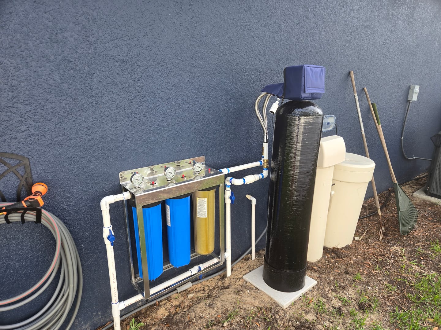Customer photo review of Outdoor Softener Valve Protective Cover - For SoftPro Elite - Water & UV Resistant