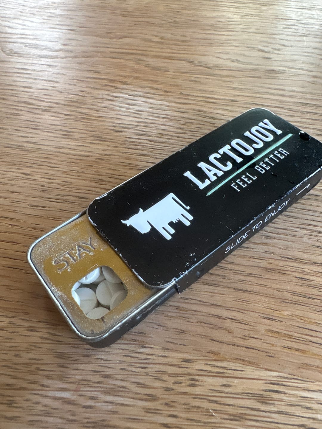 Customer photo review of LactoJoy Laktase Tabletten - 14.500 FCC - 240 Nachfüllpackung