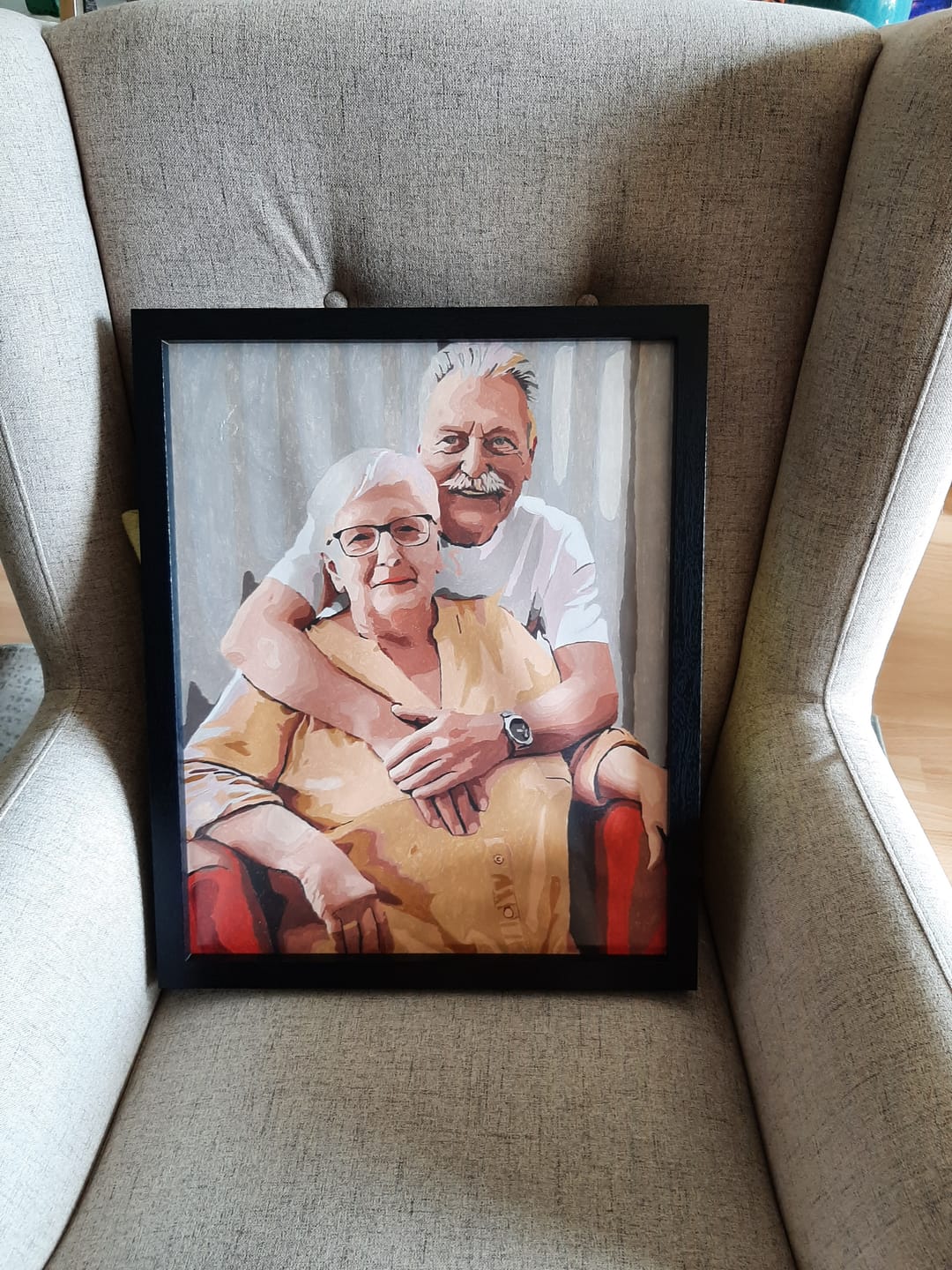 Customer photo review of MALEN NACH ZAHLEN | EIGENES BILD