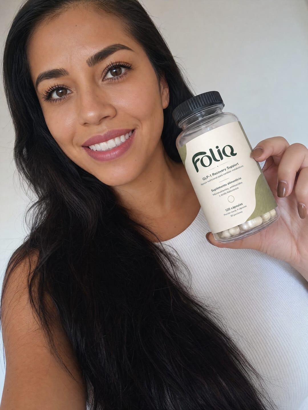 Customer photo review of FOLIQ® Recovery™ – Protocolo de Recuperación Capilar GLP-1