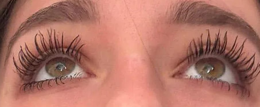 Customer photo review of סרום לשיקום וצמיחת הריסים של NOVELA