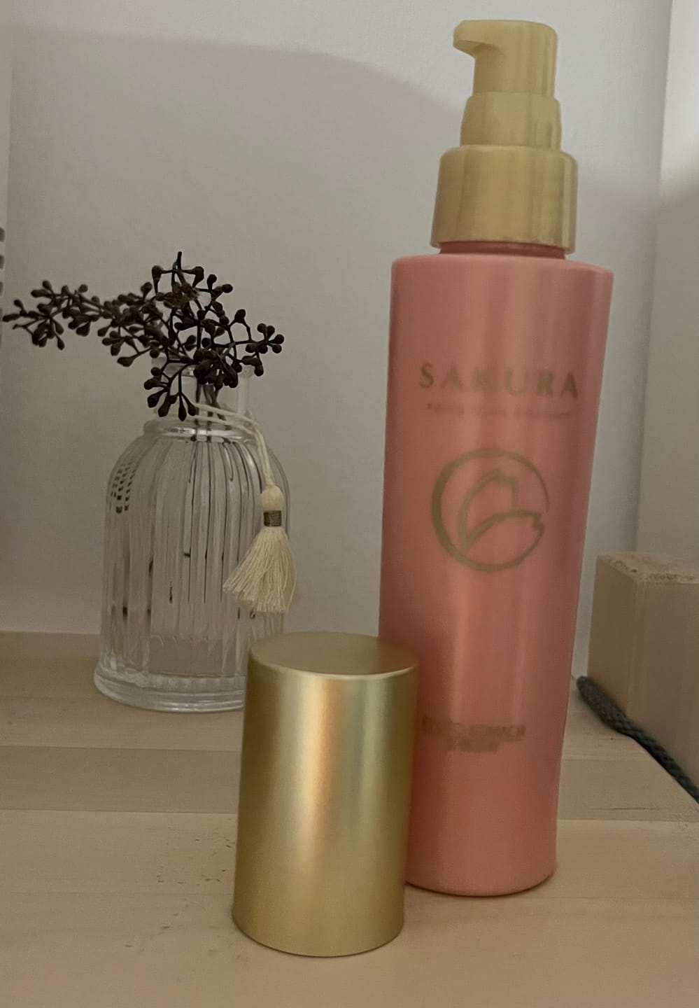 Customer photo review of KYOTO KOMACHI Sakura Aging Care Emulsion