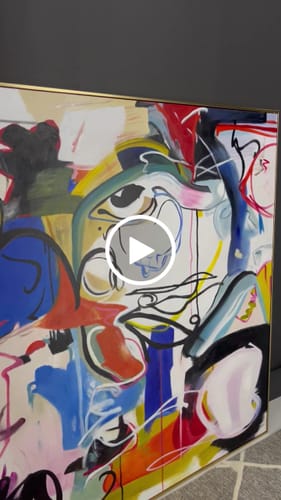 Customer review photo for Abstract Graffiti Art #GA025