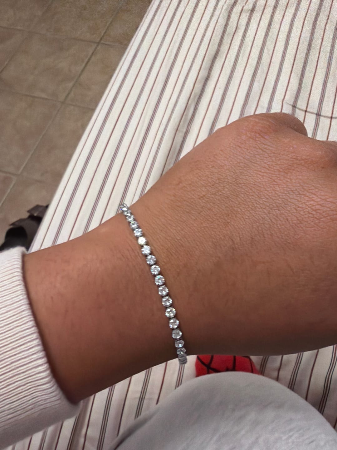 Customer photo review of Tennis Bracelet