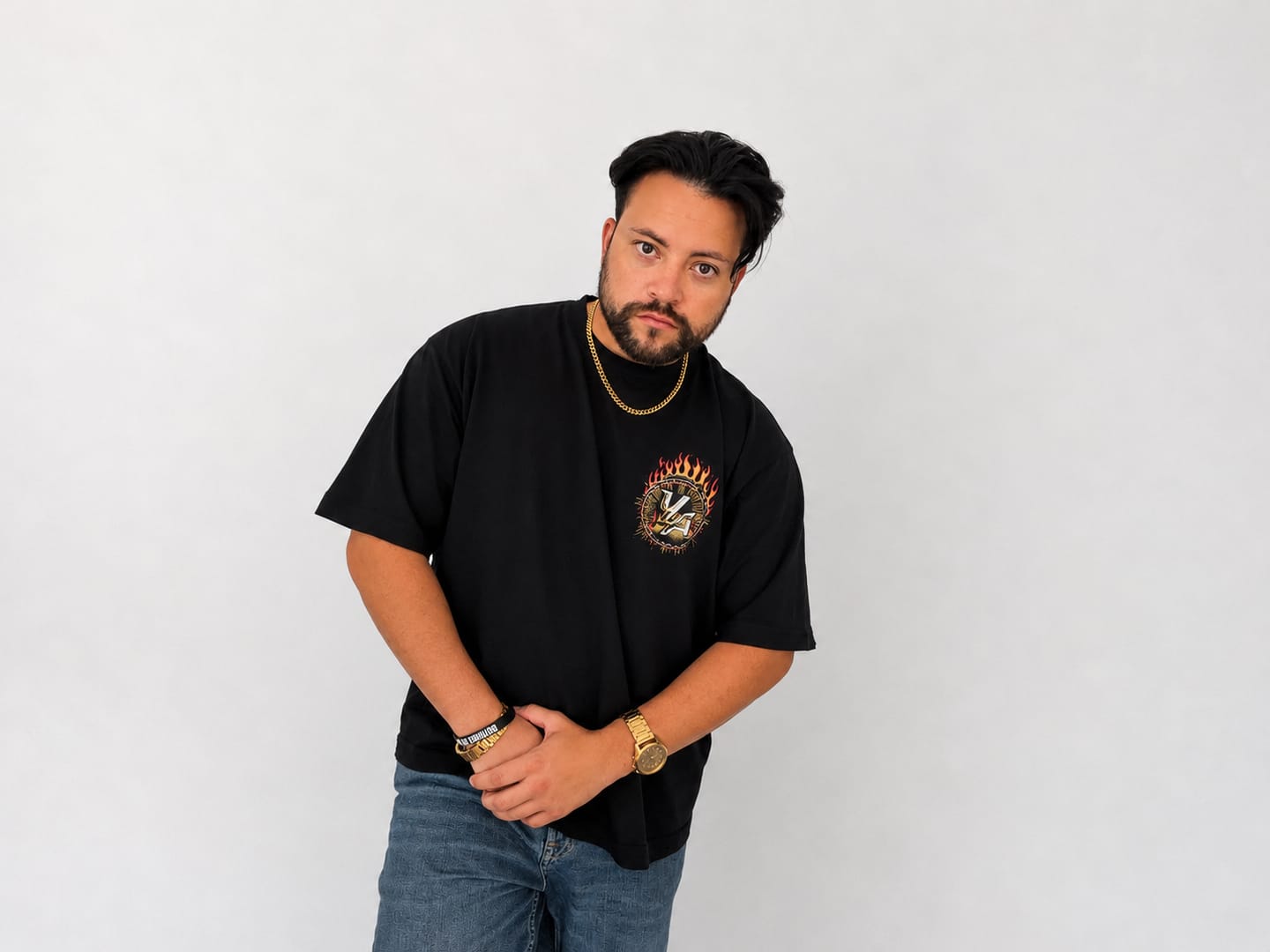 Customer photo review of 4008 - Ring of Fire Tees