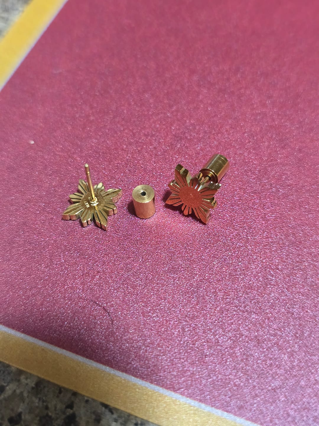 Customer photo review of Araw II Stud Earrings