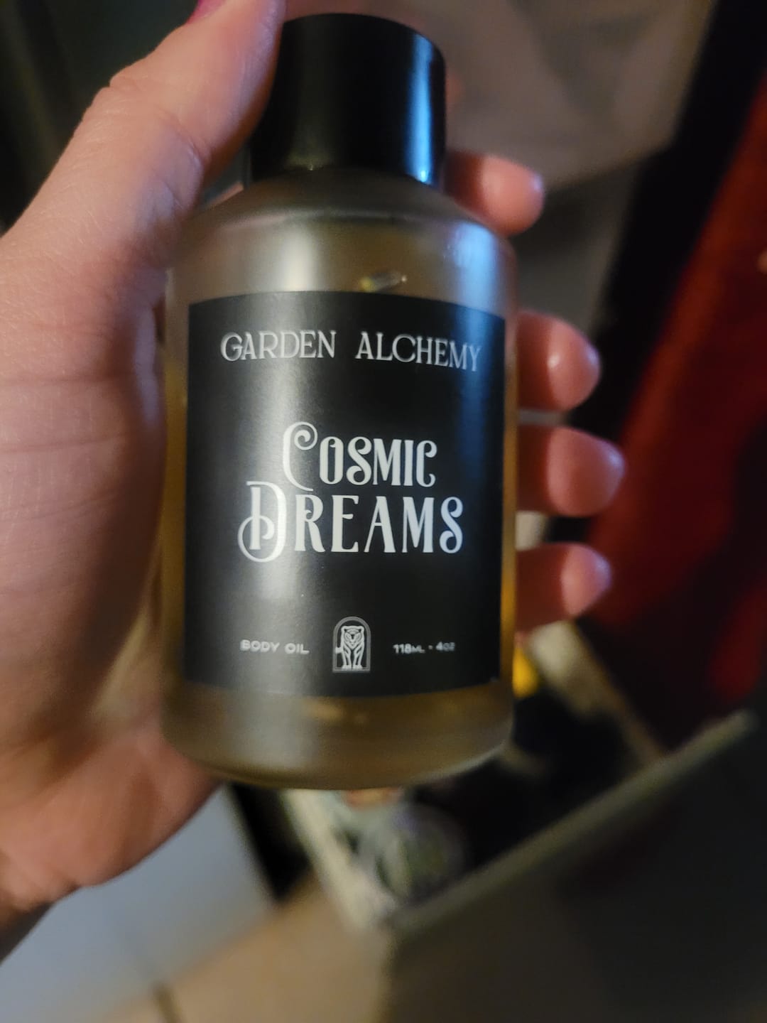 Customer photo review of COSMIC DREAMS W/MAGNESIUM BODY OIL