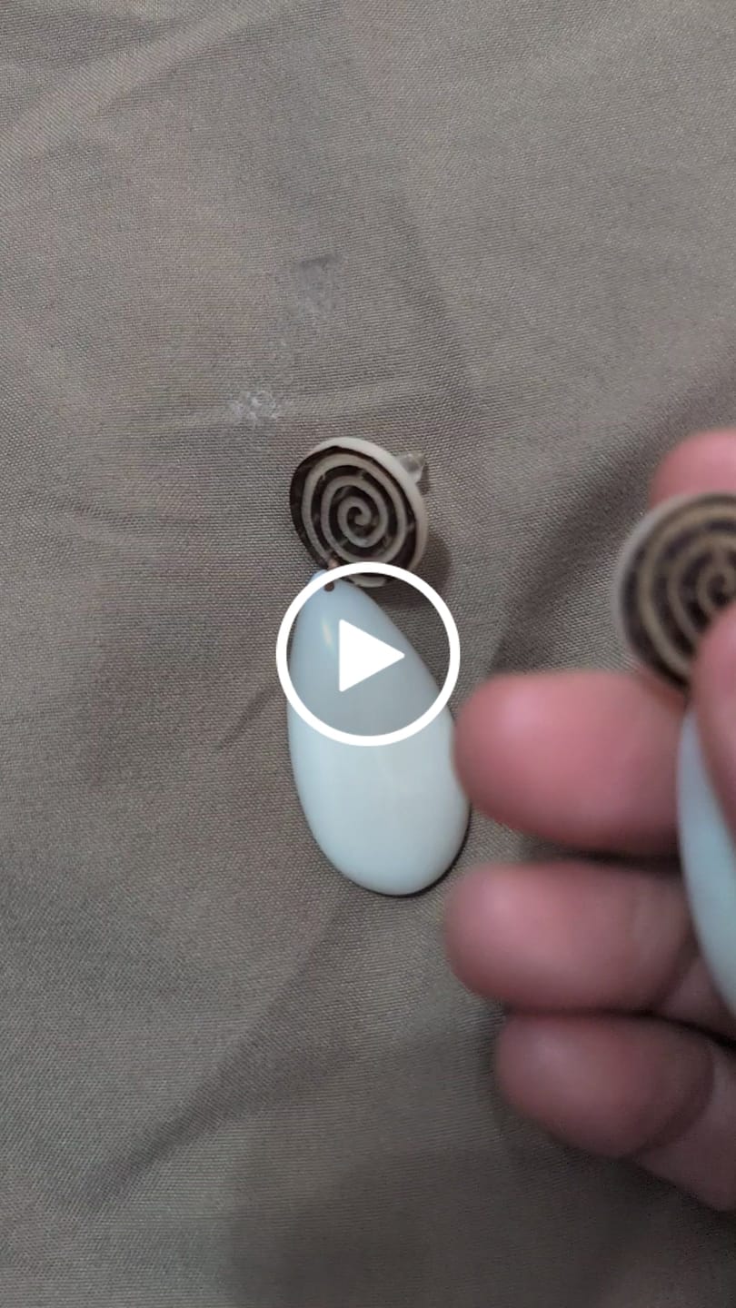 Customer video review of Alondra Earrings