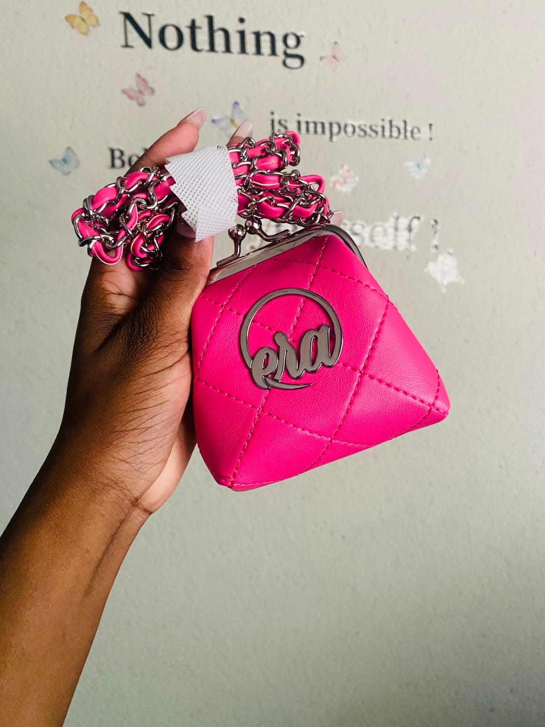 Customer photo review of Pink Era Fashion Coin Purse