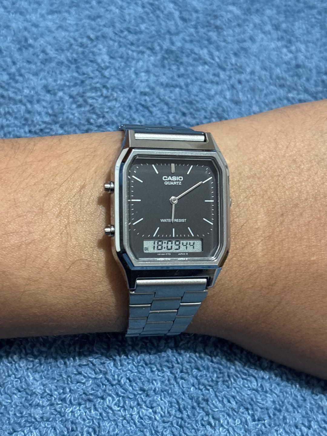 Customer photo review of Reloj Casio Vintage AQ-230A-1DMQ Dial Negro
