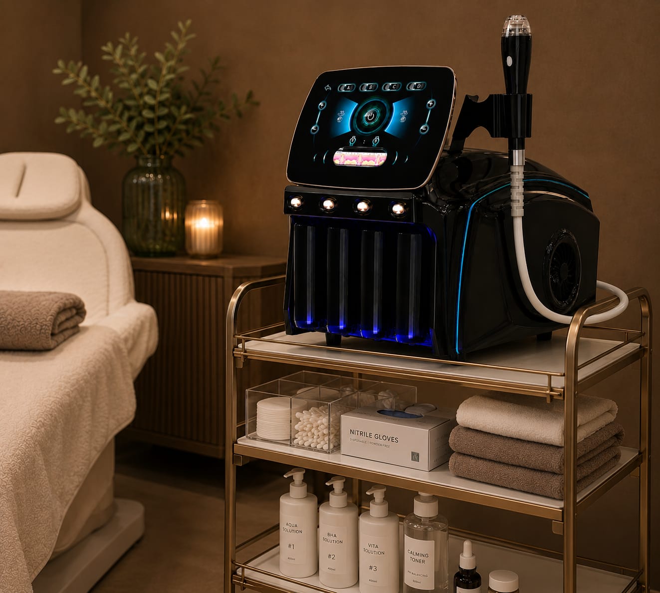 Customer photo review of H2Glow 2-in-1 Hydra Facial System
