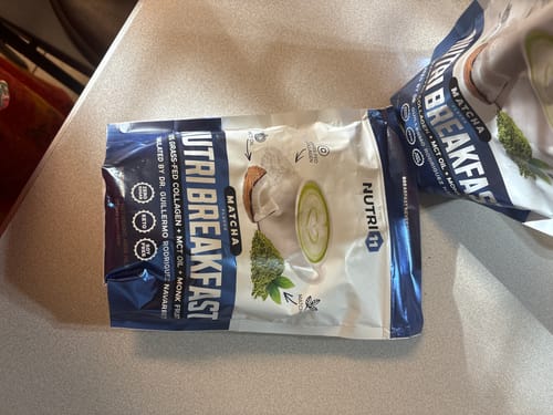 Customer photo review of Nutribreakfast Matcha