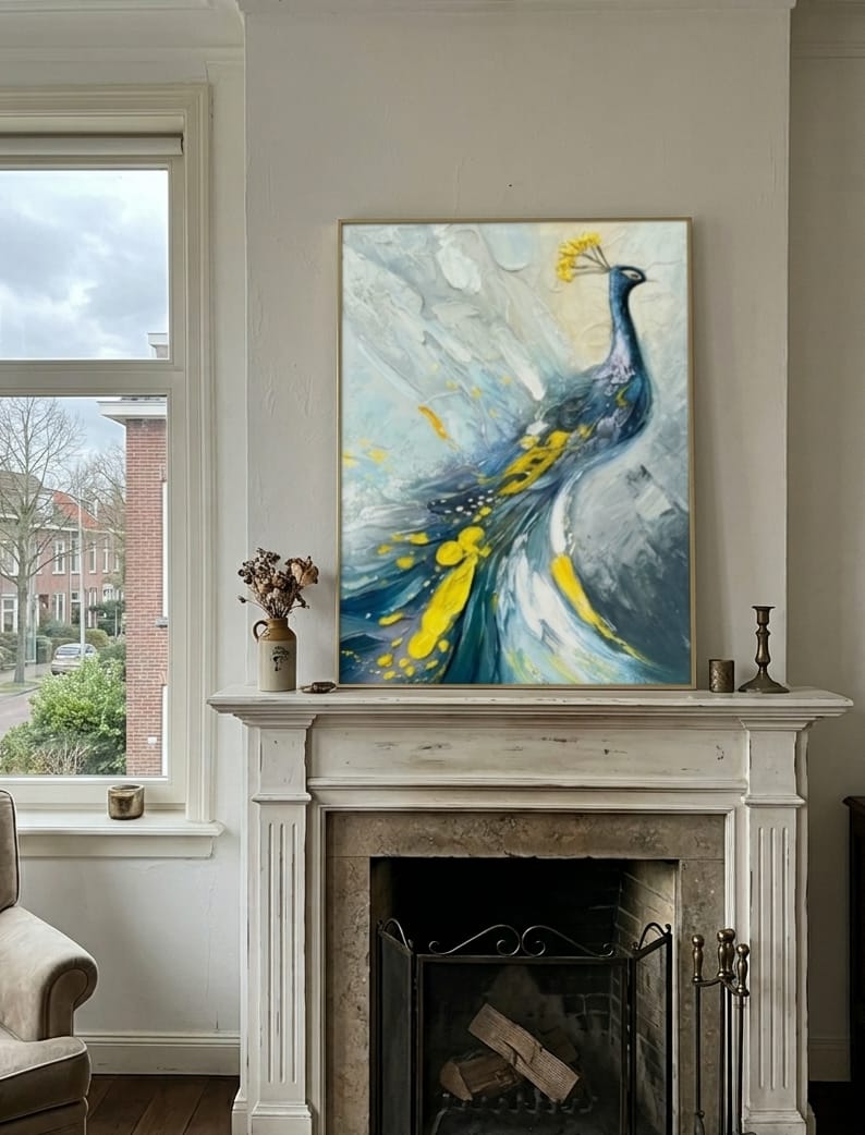 Customer photo review of Abstract Animal Textured Wall Art #DL010
