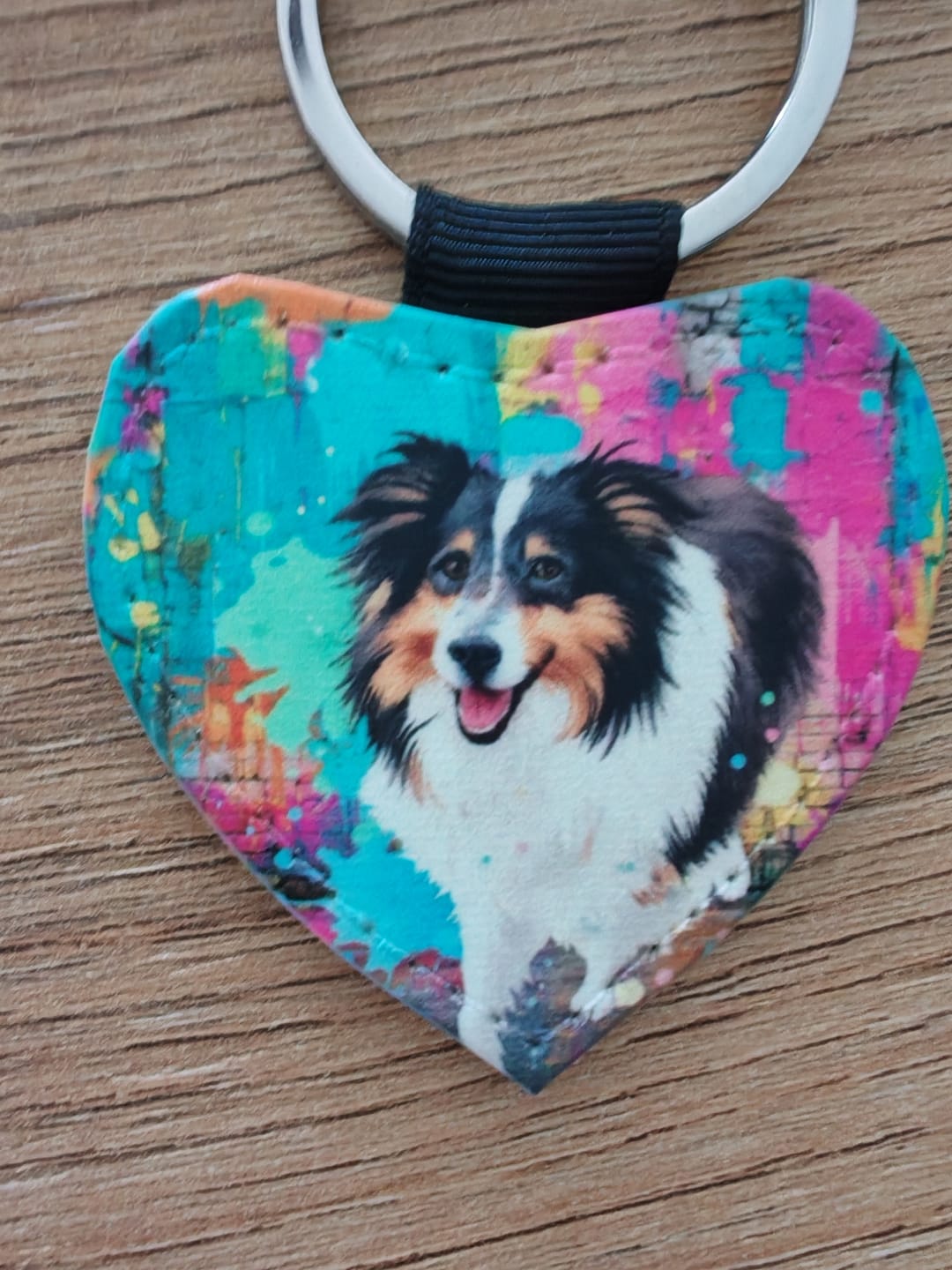 Customer photo review of Personalisierter Schlüsselanhänger - Streetart