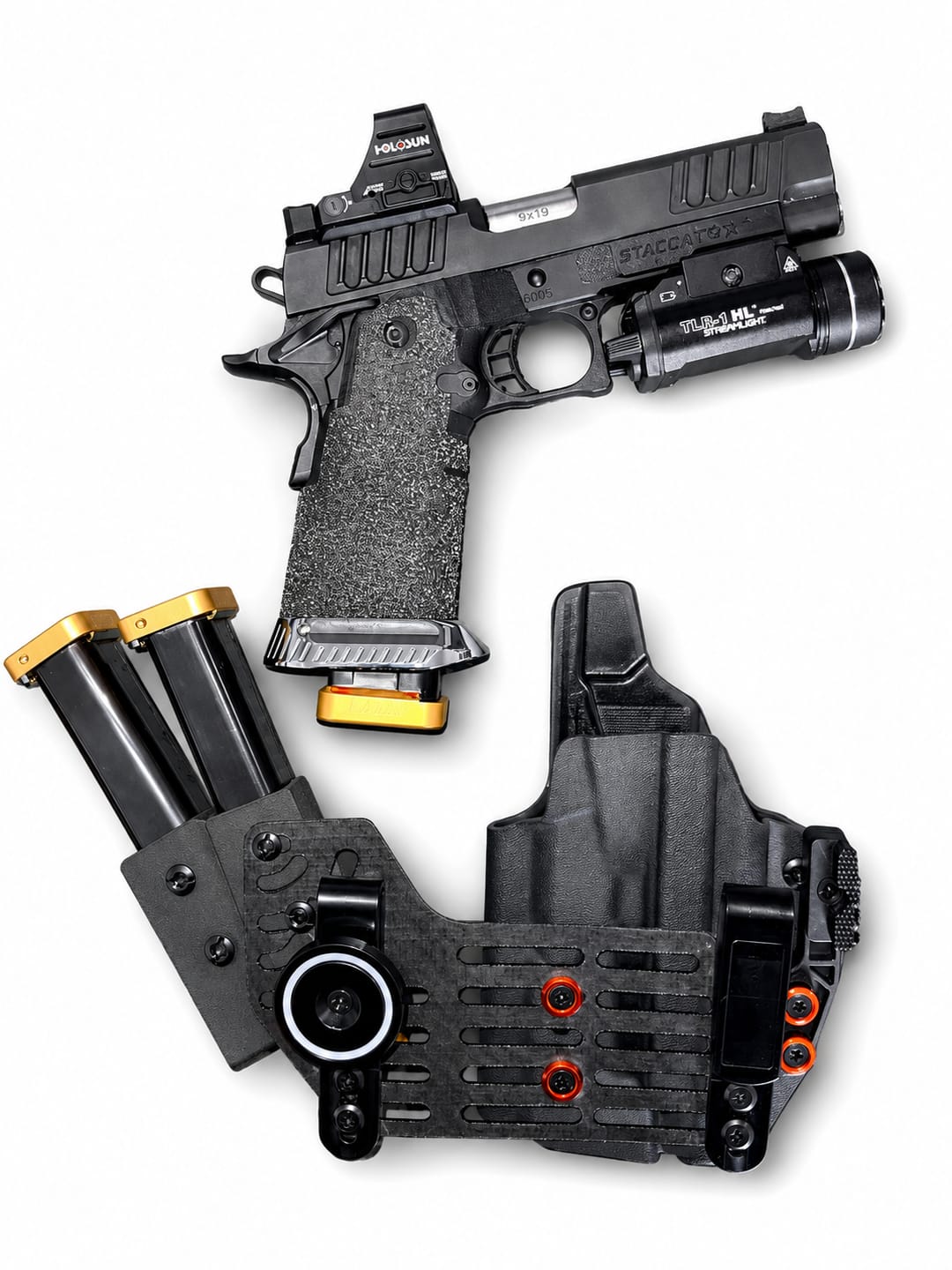 Customer photo review of STI 2011 Brass Magwell | IPSC/USPSA Limited