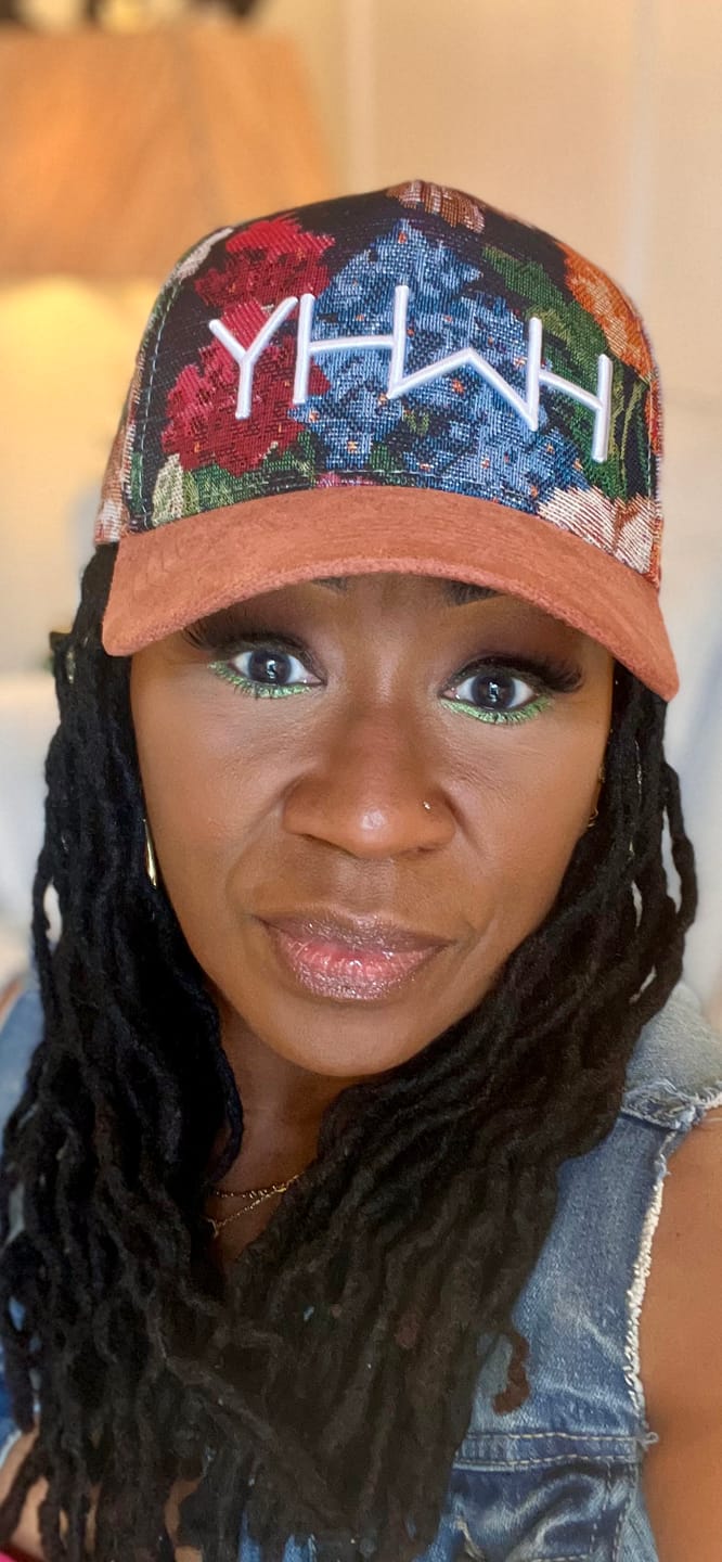 Customer photo review of Floral YHWH Hat