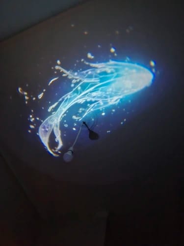 Customer photo review of Proyector Galaxia